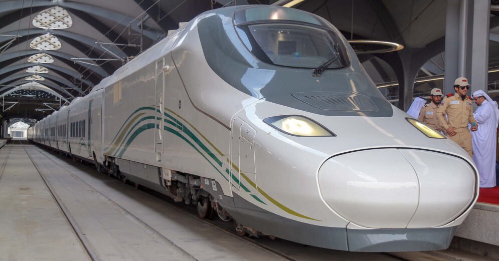 Haramain Rail Train. Photo Courtesy of Wikimedia Commons